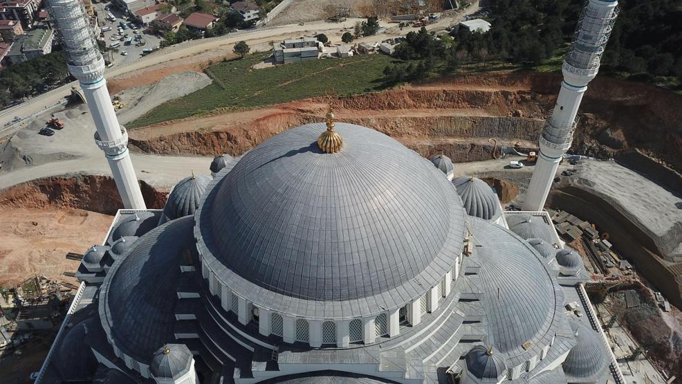 Çamlıca Caminin açılışına günler kaldı