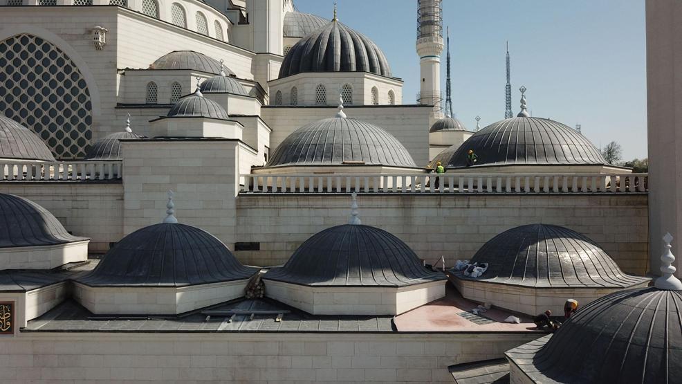 Çamlıca Caminin açılışına günler kaldı