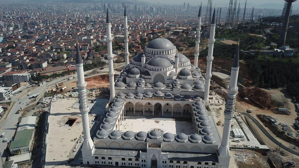 Çamlıca Caminin açılışına günler kaldı