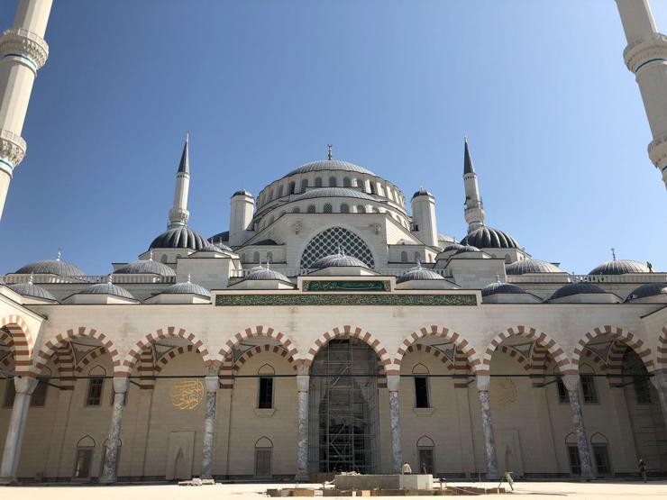 Çamlıca Caminin açılışına günler kaldı