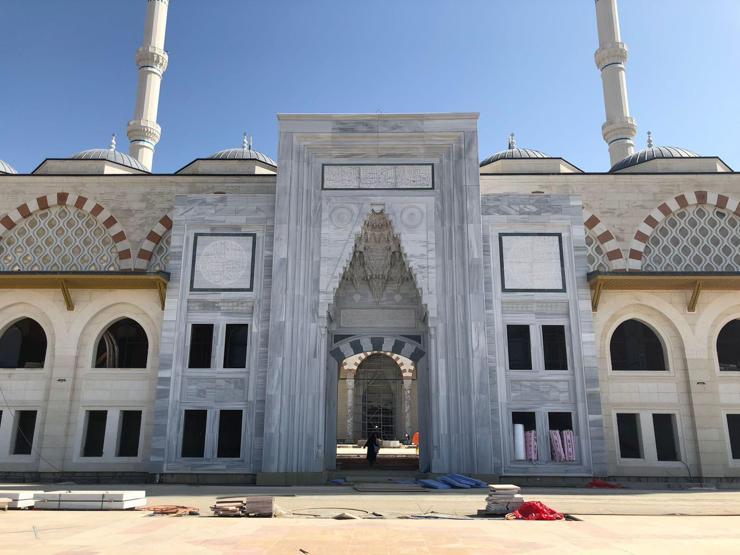 Çamlıca Caminin açılışına günler kaldı