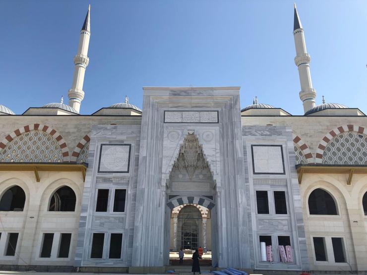Çamlıca Caminin açılışına günler kaldı