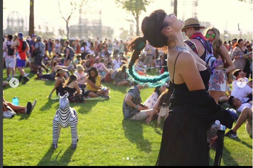 Hande Erçelin festival pozları binlerce beğeni topladı