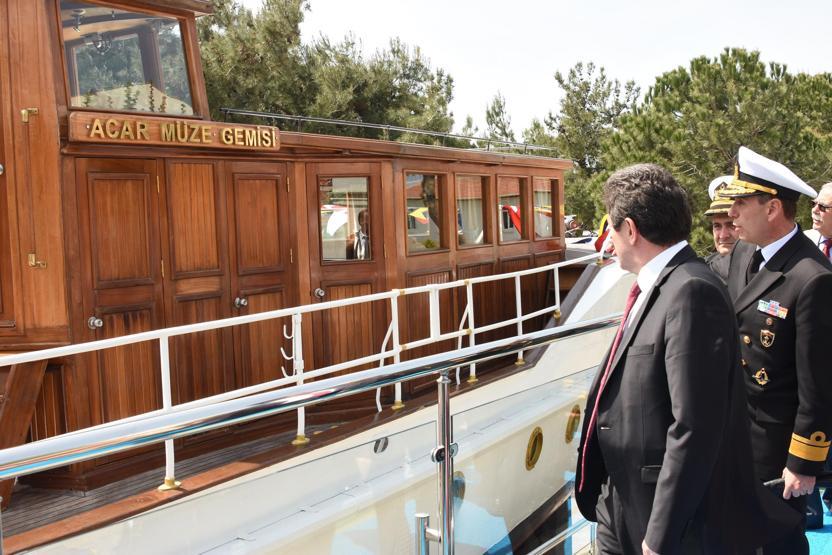 Atatürkün gezi teknesi müze olarak ziyarete açıldı