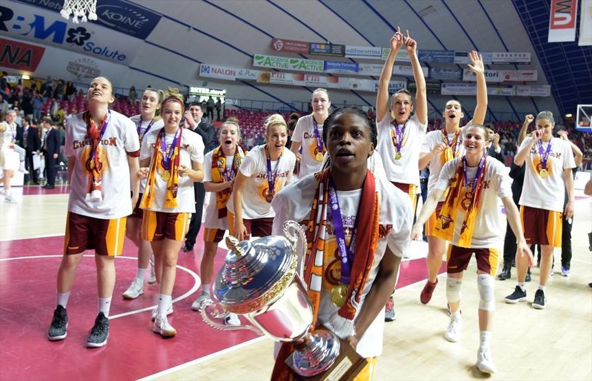 Galatasaray Kadın Basketbol Takımı FIBA Avrupa Kupası şampiyonu oldu