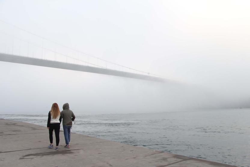 İstanbul Boğazına sis engeli