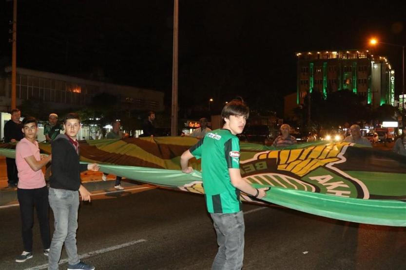 Dün gece Akhisar ilçe sınırları