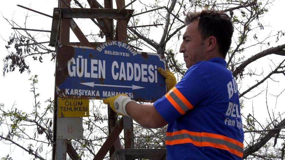 Ankarada o tabelalar tek tek söküldü