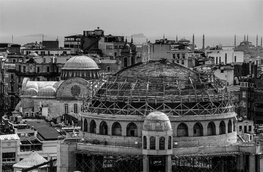 Ramazanda açılması planlanıyor: İşte Taksim Camii inşaatında son durum