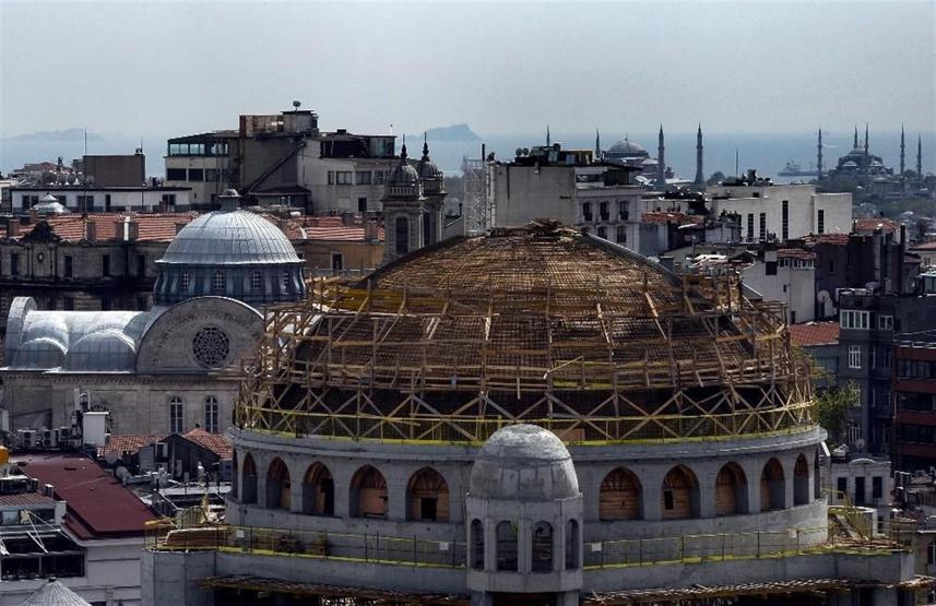Ramazanda açılması planlanıyor: İşte Taksim Camii inşaatında son durum