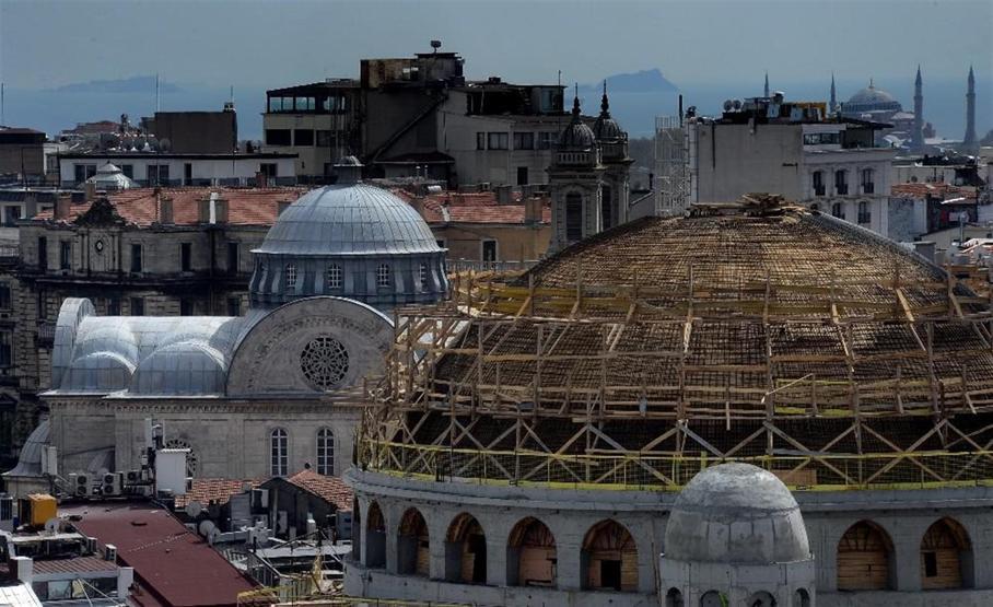 Ramazanda açılması planlanıyor: İşte Taksim Camii inşaatında son durum