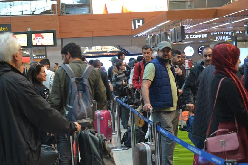 Tatil başladı Sabiha Gökçende büyük yoğunluk
