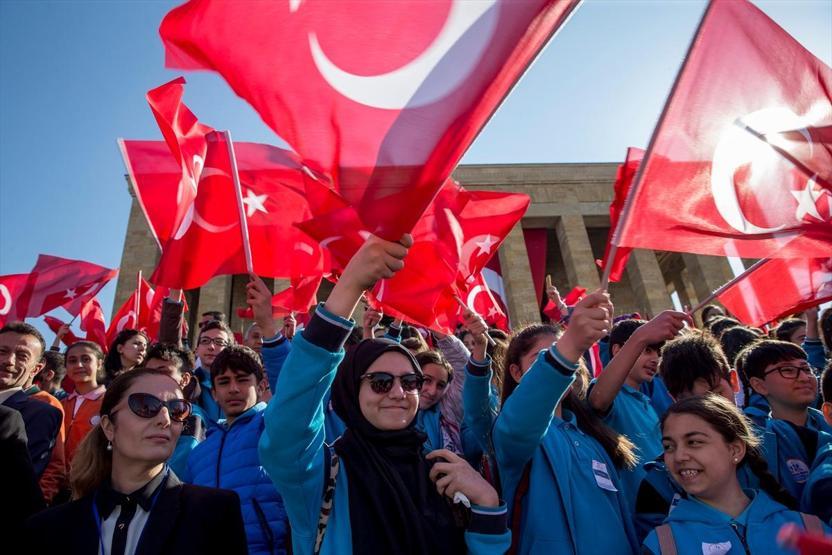 Türkiyeden 23 Nisan manzaraları