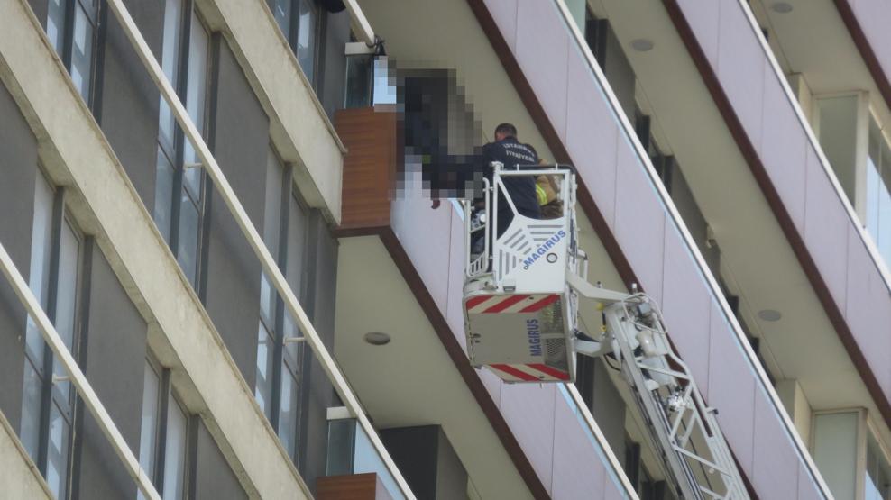 İstanbulda lüks sitede korkunç olay