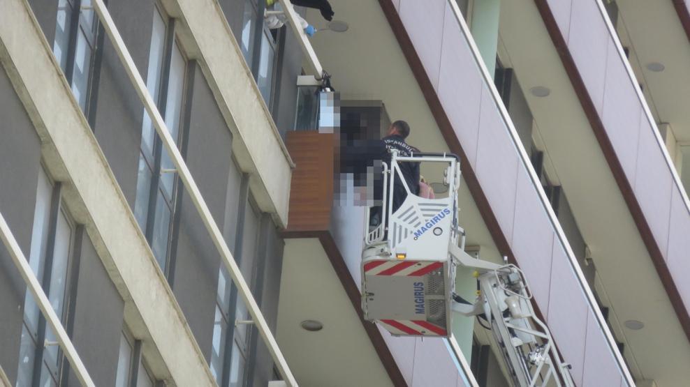 İstanbulda lüks sitede korkunç olay