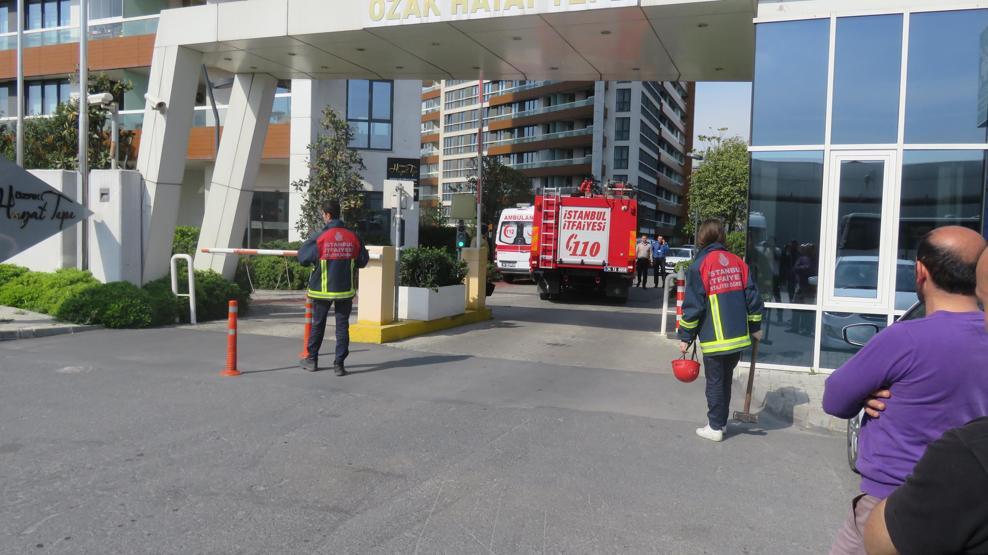 İstanbulda lüks sitede korkunç olay