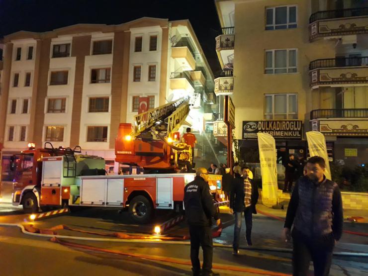 Ankarada korkutan patlama: Buzdolabı bomba gibi patladı