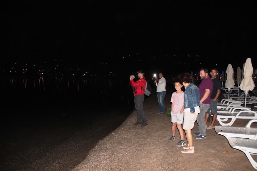 Denizde görüldü, AKUT ekipleri gece yarısı peşine düştü