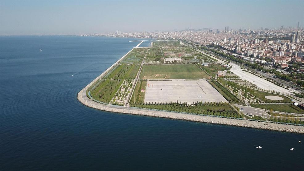 İşte İstanbulda 1 Mayısın kutlanacağı Maltepe Miting alanındaki hazırlıklar