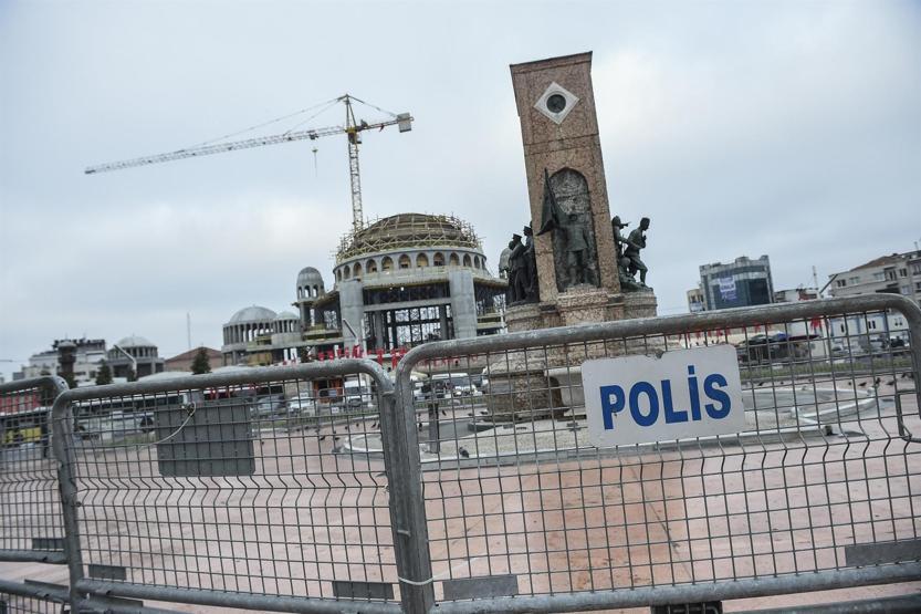 Taksimde 1 Mayıs önlemleri