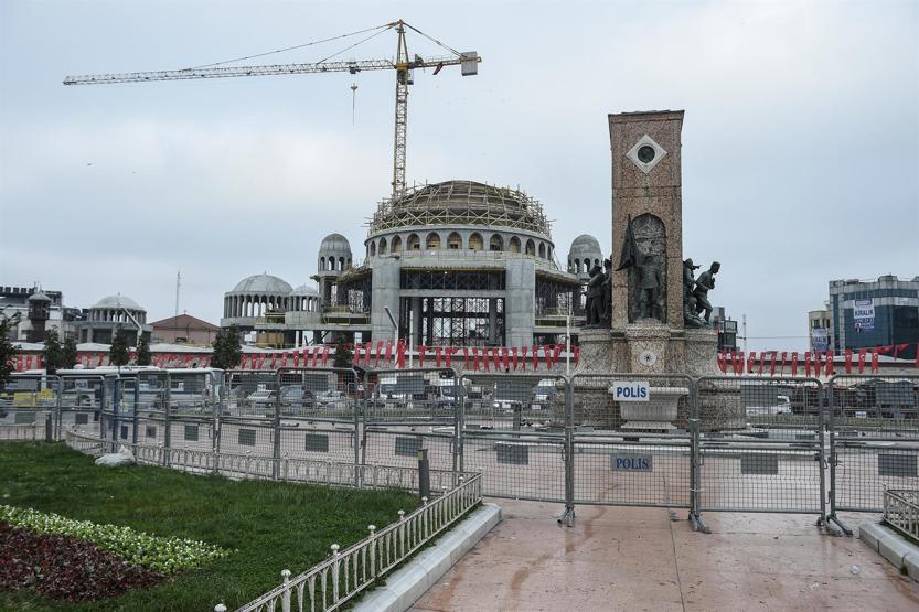 Taksimde 1 Mayıs önlemleri