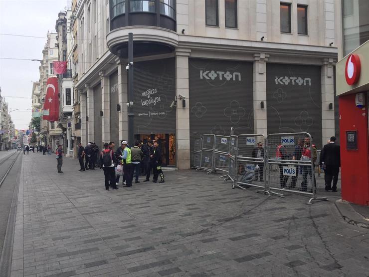 Taksimde 1 Mayıs önlemleri