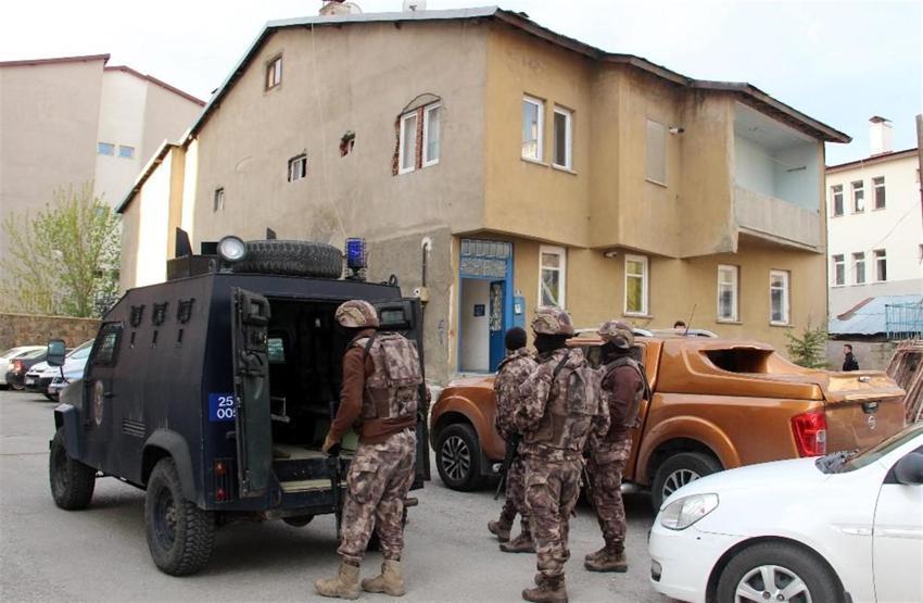 Erzurumda torbacılara şafak operasyonu