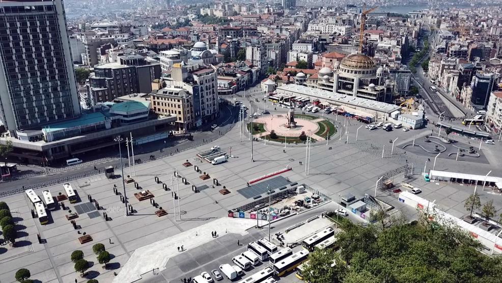 Taksimde 1 Mayıs önlemleri