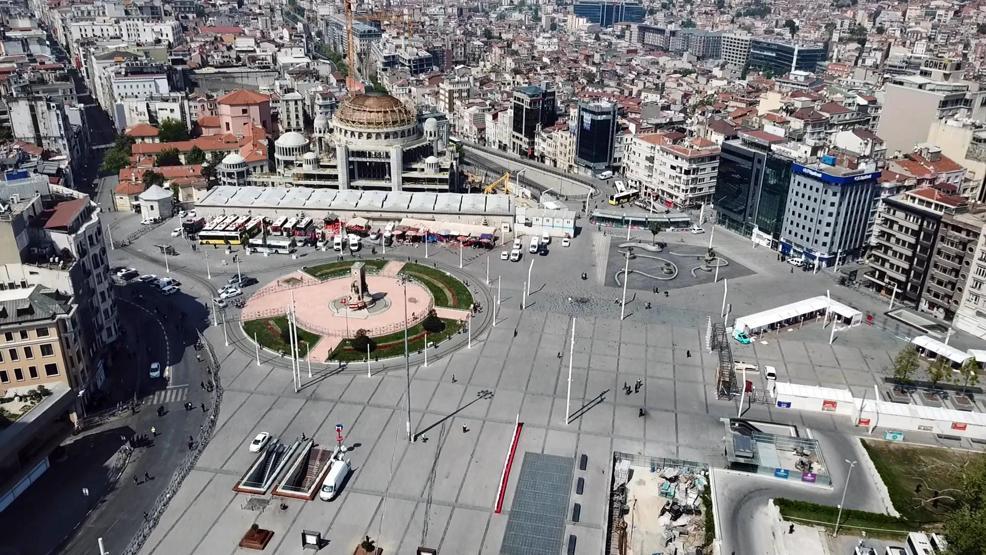 Taksimde 1 Mayıs önlemleri
