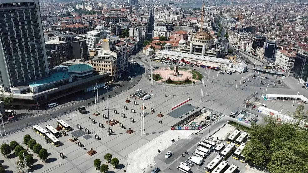 Taksimde 1 Mayıs önlemleri