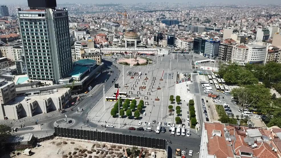 Taksimde 1 Mayıs önlemleri