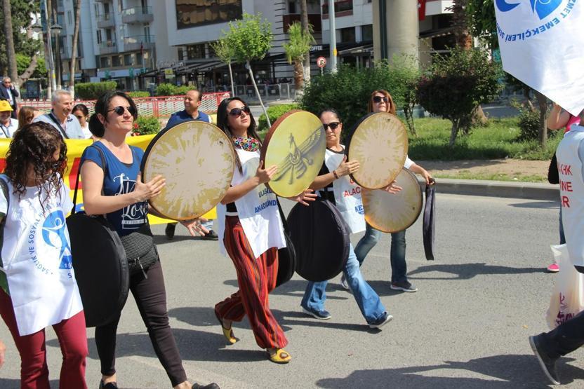 1 Mayıs kutlamalarının en acı fotoğrafı