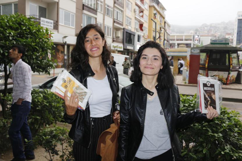İzmitte ağaçlar kitap açtı