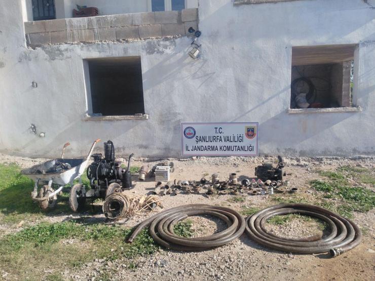 Şanlıurfada petrol hattından hırsızlığa 39 gözaltı