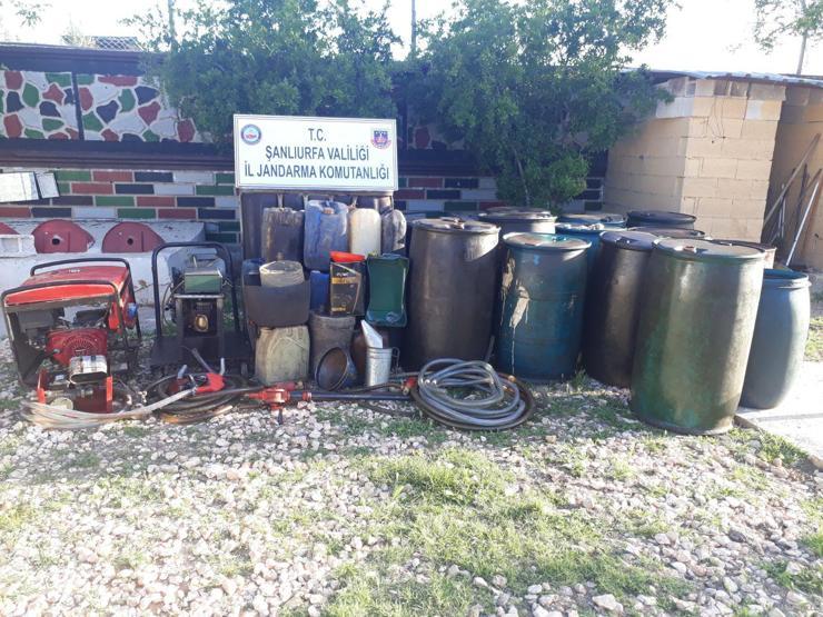 Şanlıurfada petrol hattından hırsızlığa 39 gözaltı