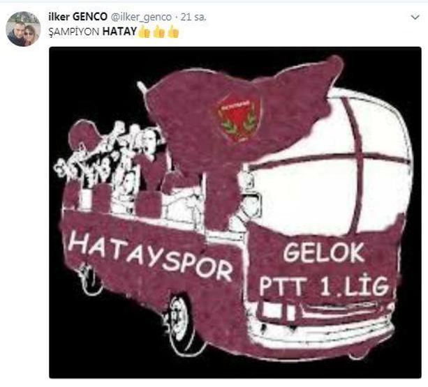 Efsane olmaya aday 18 Altay ve Hatayspor tweeti