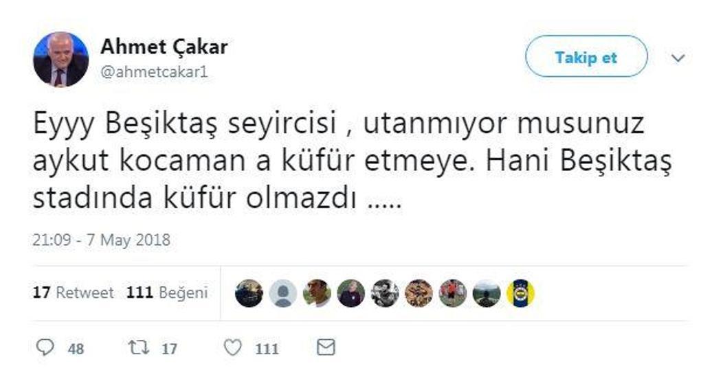 Beşiktaş taraftarından Müge Anlıya küfürlü tezahürat