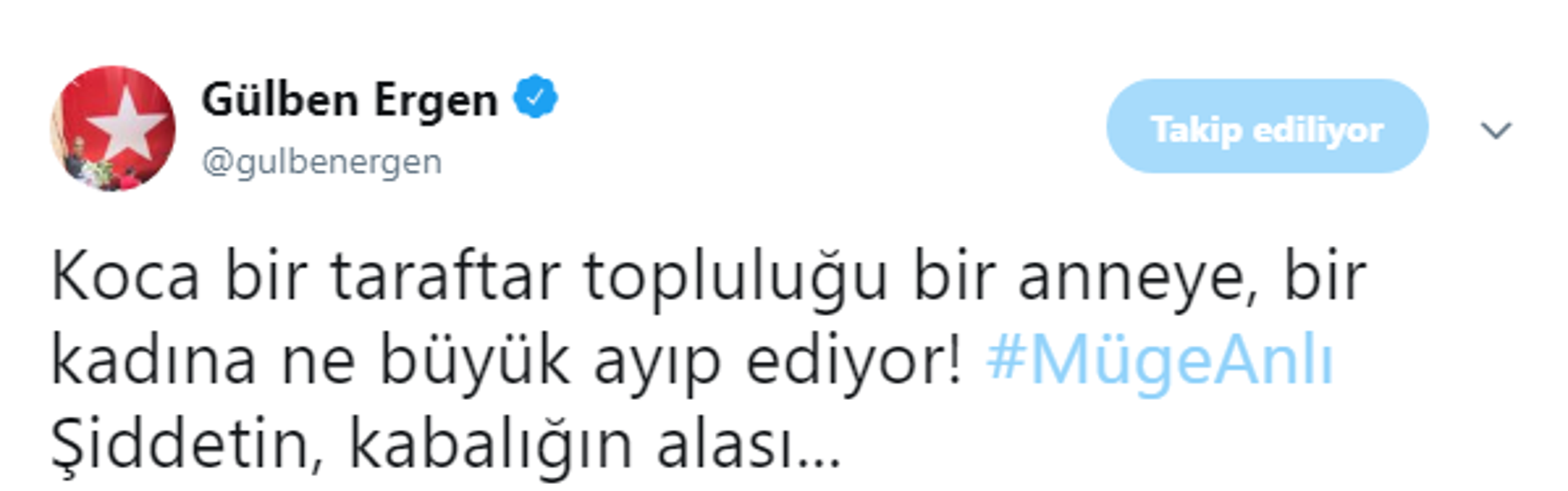 Beşiktaş taraftarından Müge Anlıya küfürlü tezahürat