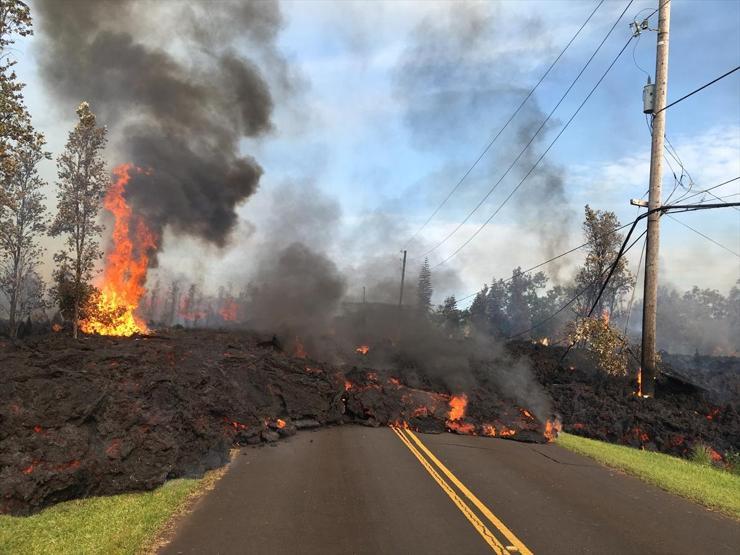 Kilauea Yanardağı yine patladı, 6.9 şiddetinde deprem oldu