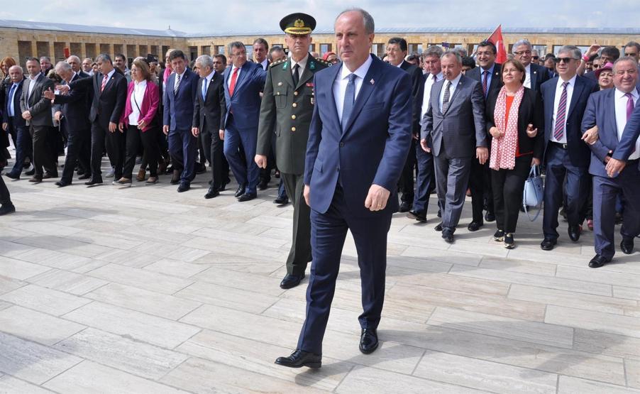 Muharrem İnce, Anıtkabiri ziyaret etti
