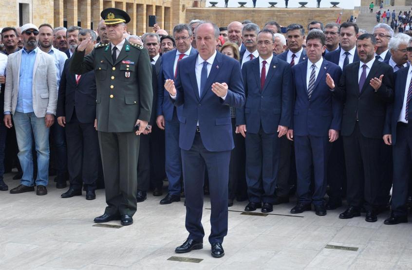 Muharrem İnce, Anıtkabiri ziyaret etti