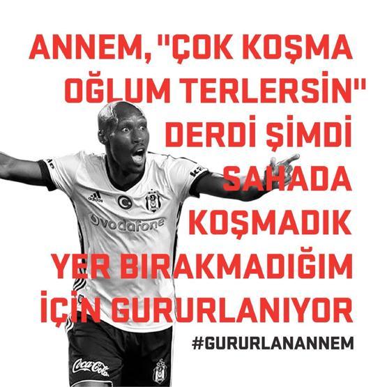 Beşiktaşlıların Anneler Günü mesajları
