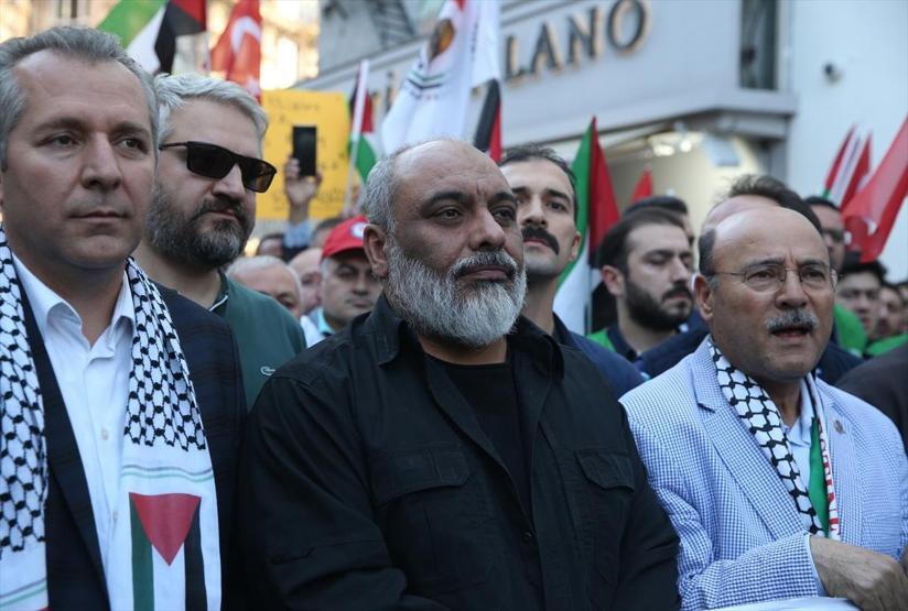 Beyoğlunda Kudüs protestosu