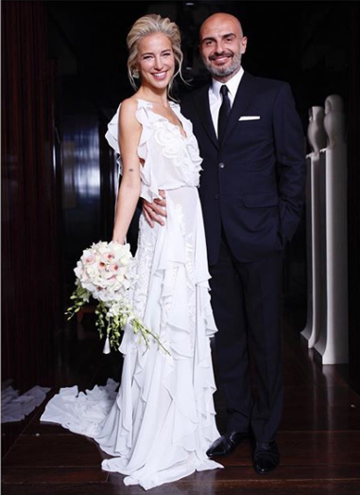 Burcu Esmersoy evlendi