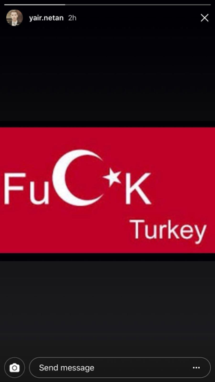 İsrail Başbakanı Netanyahunun oğlundan skandal Türkiye paylaşımı