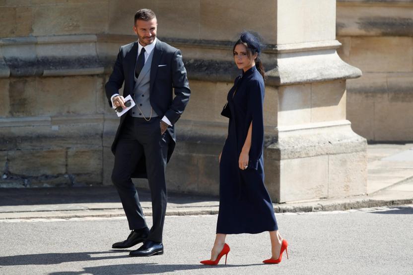 Kraliyet düğününün yıldızı David Beckham oldu