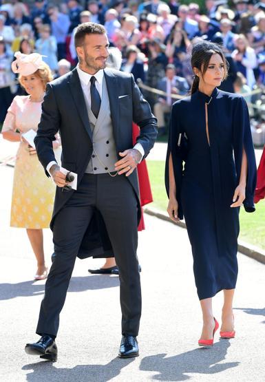 Kraliyet düğününün yıldızı David Beckham oldu