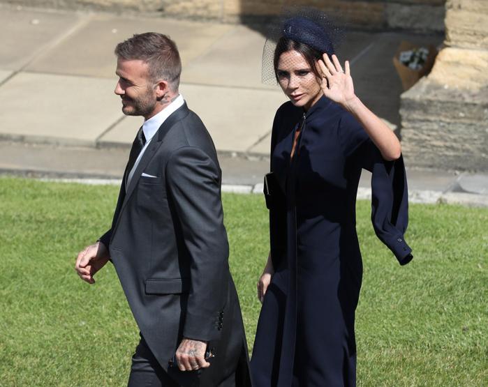 Kraliyet düğününün yıldızı David Beckham oldu