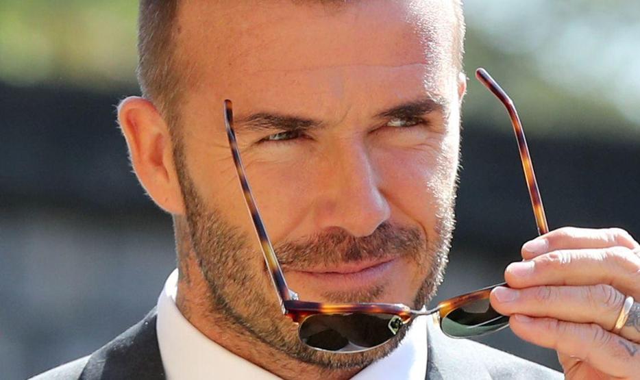 Kraliyet düğününün yıldızı David Beckham oldu