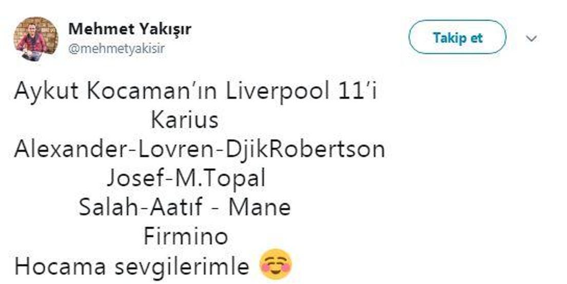 Aykut Kocaman Kuytın jübilesinde Liverpoolun başına geçecek
